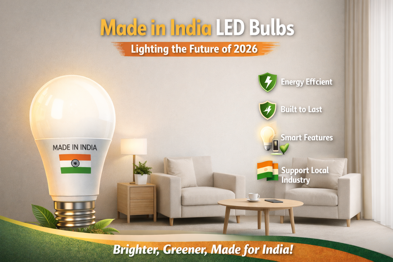 Why Made-in-India LED Bulbs Are Powering a Brighter Future