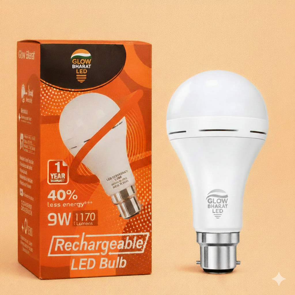 12W Rechargeable LED Bulb